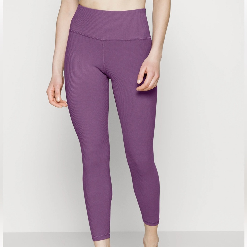 Athleta Elation Rib Tight Dark Sky Violet XXSP - New With Tags